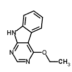CAS#: 76945-06-7， 4-Ethoxy-1H-pyrimido[4,5-b]indole