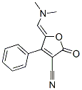 CAS 登录号：7703-36-8， 5-(二甲基氨基甲基亚基)-2-氧代-4-苯基-呋喃-3-甲腈