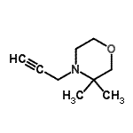 CAS#: 770693-87-3， 3,3-Dimethyl-4-(2-propyn-1-yl)morpholine
