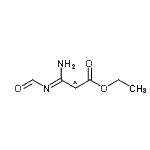 CAS#: 770732-75-7， ethyl (3Z)-3-amino-3-formylimino-propanoate