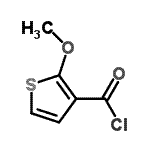CAS#: 77133-29-0， 2-Methoxy-3-thiophenecarbonyl chloride