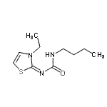 CAS#: 771414-75-6， 1-Butyl-3-[(2E)-3-ethyl-1,3-thiazol-2(3H)-ylidene]urea