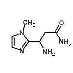 CAS#: 771521-47-2， 3-Amino-3-(1-methyl-1H-imidazol-2-yl)propanamide