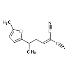 CAS#: 771576-23-9， [3-(5-Methyl-2-furyl)butylidene]malononitrile