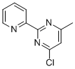结构式 CAS# 77168-31-1, 4-氯-6-甲基-2-(2-吡啶基)嘧啶
