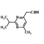 CAS#: 77204-21-8， (2-Isopropyl-6-methyl-4-pyrimidinyl)acetonitrile