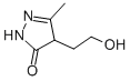 structure of CAS# 7721-54-2, 4-(2-Hydroxyethyl)-3-Methyl-2-Pyrazolin-5-One;Fr-0788;Sbb008034;2-Pyrazolin-5-One, 4-(2-Hydroxyethyl)-3-Methyl