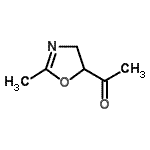 CAS#: 77219-16-0， 1-(2-Methyl-4,5-dihydro-1,3-oxazol-5-yl)ethanone