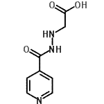 CAS#: 7723-34-4， (2-Isonicotinoylhydrazino)acetic acid