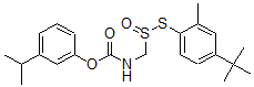 CAS#: 77248-47-6， (3-Propan-2-Ylphenyl) N-[(4-Tert-Butyl-2-Methylphenyl)Sulfanylsulfinylmethyl]Carbamate