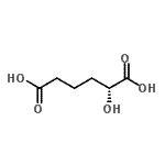 CAS#: 77252-44-9， (2R)-2-Hydroxyhexanedioic acid