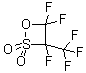 结构式 CAS# 773-15-9, 3,4,4-三氟-3-(三氟甲基)-1,2-氧杂噻丁环 2,2-二氧化物