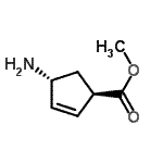 CAS#: 773006-65-8， Methyl (1R,4R)-4-amino-2-cyclopentene-1-carboxylate