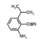 CAS#: 77326-41-1， 2-Amino-6-isopropylbenzonitrile