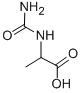 structure of CAS# 77340-50-2, Carbamoyl-DL-Ala-OH;N-Carbamyl-Dl-Alanine Crystalline;Alanine, N-(Aminocarbonyl)- (9CI);DL-2-UREIDOPROPIONIC ACID
