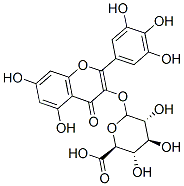 CAS#: 77363-65-6， (2S,3S,4S,5R,6S)-6-[5,7-Dihydroxy-4-Oxo-2-(3,4,5-Trihydroxyphenyl)Chromen-3-Yl]Oxy-3,4,5-Trihydroxyoxane-2-Carboxylic Acid