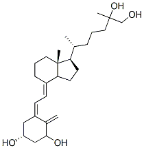 CAS#: 77372-59-9， (1S,3R,5Z)-5-[(2E)-2-[(1R,3aS,7aR)-1-[(2R,6S)-6,7-Dihydroxy-6-Methylheptan-2-Yl]-7a-Methyl-2,3,3a,5,6,7-Hexahydro-1H-Inden-4-Ylidene]Ethylidene]-4-Methylidenecyclohexane-1,3-Diol