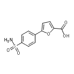CAS#: 773871-34-4， 5-(4-Sulfamoylphenyl)-2-furoic acid