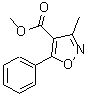 结构式 CAS# 773876-11-2, 3-甲基-5-苯基-1,2-恶唑-4-羧酸甲酯