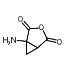 CAS#: 774176-36-2， 1-Amino-3-oxabicyclo[3.1.0]hexane-2,4-dione