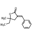 CAS#: 774593-79-2， (3E)-3-Benzylidene-5-ethyl-5-methyldihydro-2(3H)-furanone