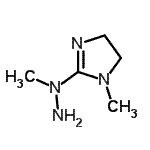 CAS#: 775271-24-4， 1-methyl-1-(1-methyl-4,5-dihydroimidazol-2-yl)hydrazine