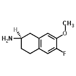 CAS#: 775564-35-7， (2R)-6-fluoro-7-methoxy-tetralin-2-amine