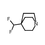CAS#: 775575-18-3， 4-(Difluoromethyl)quinuclidine