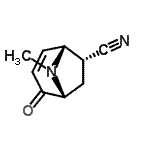 CAS#: 77603-72-6， (1R,5R,6R)-8-Methyl-2-oxo-8-azabicyclo[3.2.1]oct-3-ene-6-carbonitrile