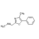 CAS#: 776243-57-3， N-Methyl-1-(4-methyl-5-phenyl-1,3-oxazol-2-yl)methanamine
