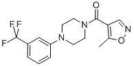 CAS#: 776270-75-8， (5-Methyl-4-Isoxazolyl)[4-[3-(Trifluoromethyl)Phenyl]-1-Piperazinyl]-Methanone