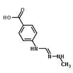 CAS#: 776273-62-2， 4-{(E)-[(2-Methylhydrazino)methylene]amino}benzoic acid