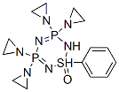 CAS#: 77666-81-0， 3,3,5,5-Tetrakis(1-aziridinyl)-3,3,5,5-tetrahydro-1-phenyl-1H-1,2,4,6,3,5-Thiatriazadiphosphorine 1-oxide