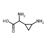 CAS#: 777031-77-3， Amino(2-aminocyclopropyl)acetic acid