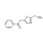 CAS#: 777060-67-0， 2-(2-Ethyl-1,3-oxazol-5-yl)-1-phenylethanone