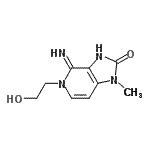 CAS#: 777813-86-2， 5-(2-Hydroxyethyl)-4-imino-1-methyl-1,3,4,5-tetrahydro-2H-imidazo[4,5-c]pyridin-2-one