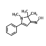 CAS#: 777823-20-8， (3Z)-N-Hydroxy-1,2,2-trimethyl-5-phenyl-1,2-dihydro-3H-pyrrol-3-imine