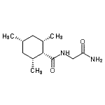 CAS#: 777941-28-3， (1s,2R,4r,6S)-N-(2-Amino-2-oxoethyl)-2,4,6-trimethylcyclohexanecarboxamide