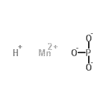 结构式 CAS# 7783-16-6, 锰(2+)亚磷酸氢酯(1:1:1)