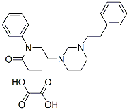 CAS#: 77869-81-9， N-(2-(3-Phenethylhexahydropyrimidino)ethyl)propionanilide oxalate hydrate