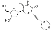 CAS 登录号：77887-20-8， 2'-脱氧-5-(苯基乙炔基)-尿苷