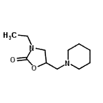 CAS#: 779266-35-2， 3-Ethyl-5-(1-piperidinylmethyl)-1,3-oxazolidin-2-one