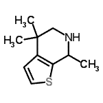 CAS#: 779280-68-1， 4,4,7-Trimethyl-4,5,6,7-tetrahydrothieno[2,3-c]pyridine
