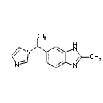 CAS#: 779287-52-4， 5-[1-(1H-Imidazol-1-yl)ethyl]-2-methyl-1H-benzimidazole