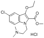CAS#: 77941-20-9， Methyl 5-Chloro-1-(2-Dimethylaminoethyl)-3-Ethoxyindole-2-Carboxylate Hydrochloride