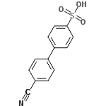 CAS#: 780010-15-3， 4'-Cyano-4-biphenylsulfonic acid