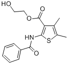 CAS#: 78033-83-7， 2-Hydroxyethyl 2-(Benzoylamino)-4,5-Dimethylthiophene-3-Carboxylate
