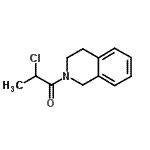 CAS#: 78060-72-7， 2-Chloro-1-(3,4-dihydro-2(1H)-isoquinolinyl)-1-propanone