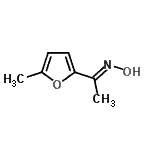 CAS#: 78073-03-7， (1E)-N-Hydroxy-1-(5-methyl-2-furyl)ethanimine
