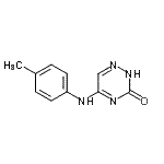CAS#: 780755-43-3， 5-[(4-Methylphenyl)amino]-1,2,4-triazin-3(2H)-one